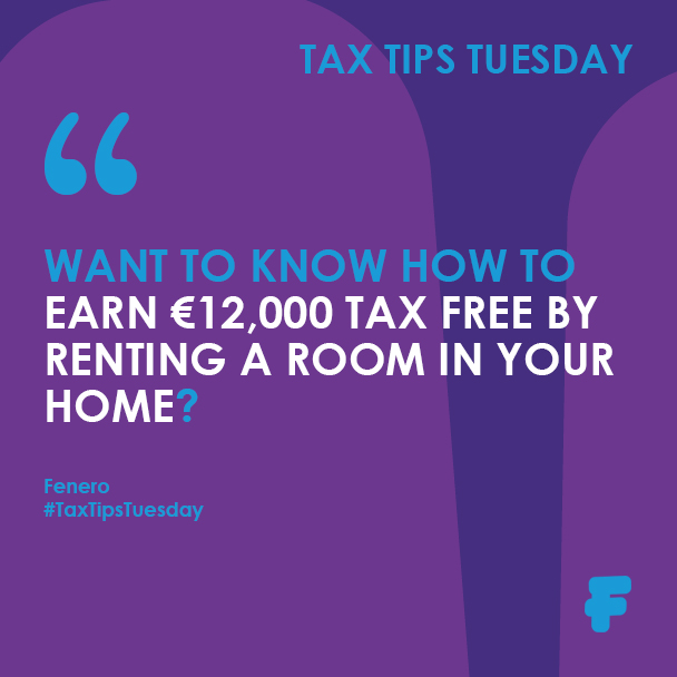 Want to know how to earn €12,000 Tax Free by renting a room in your home?